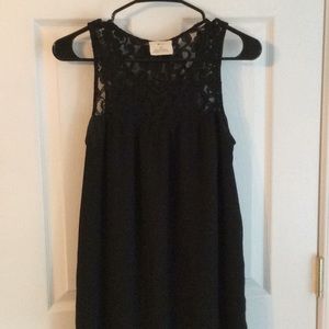 Pins and Needle lined lacy Black Dress